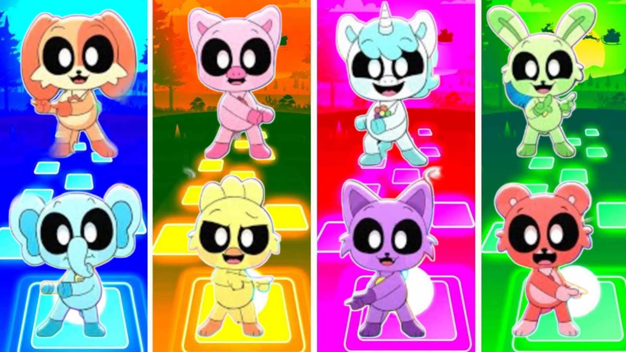 Poppy Playtime chapter 3💥The Catnap 🆚 Rising Dogday 🆚 Hoppy Hopscosthc 🆚 Bubba Bubbaphent💤 Tile