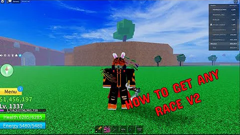 How to get Any race v2 !! Blox fruits | Roblox
