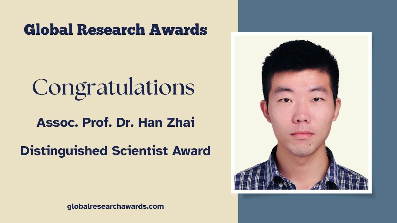 Assoc. Prof. Dr. Han Zhai | China University of Geosciences | China #globalresearchawards