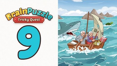 Brain Puzzle Tricky Quest Level 9 Ocean Escape