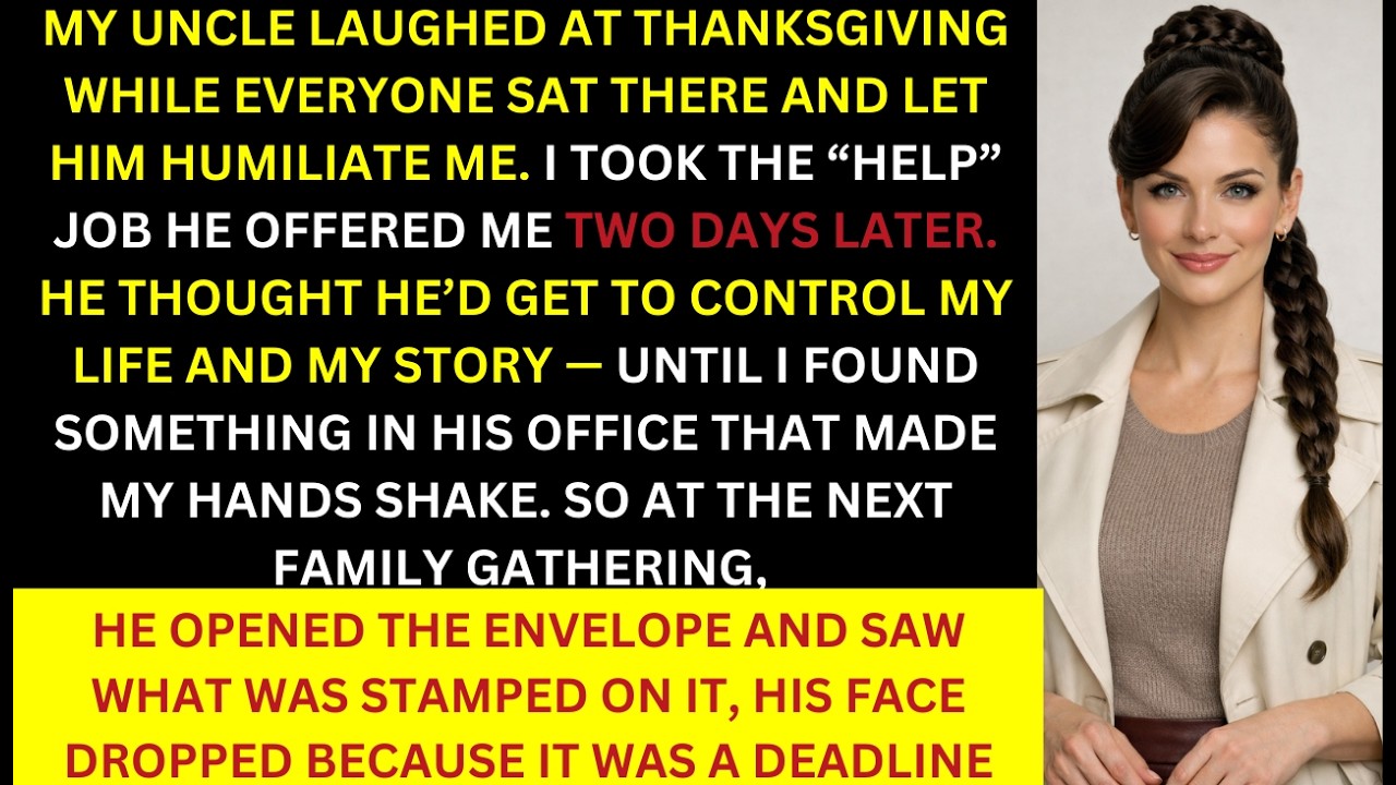 My Uncle Laughed: “One Niece Has a Career—The Other Has Excuses” at Thanks… So I Gave Him a Deadline