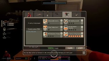 Sentry Firing Speed: +55% intermittent