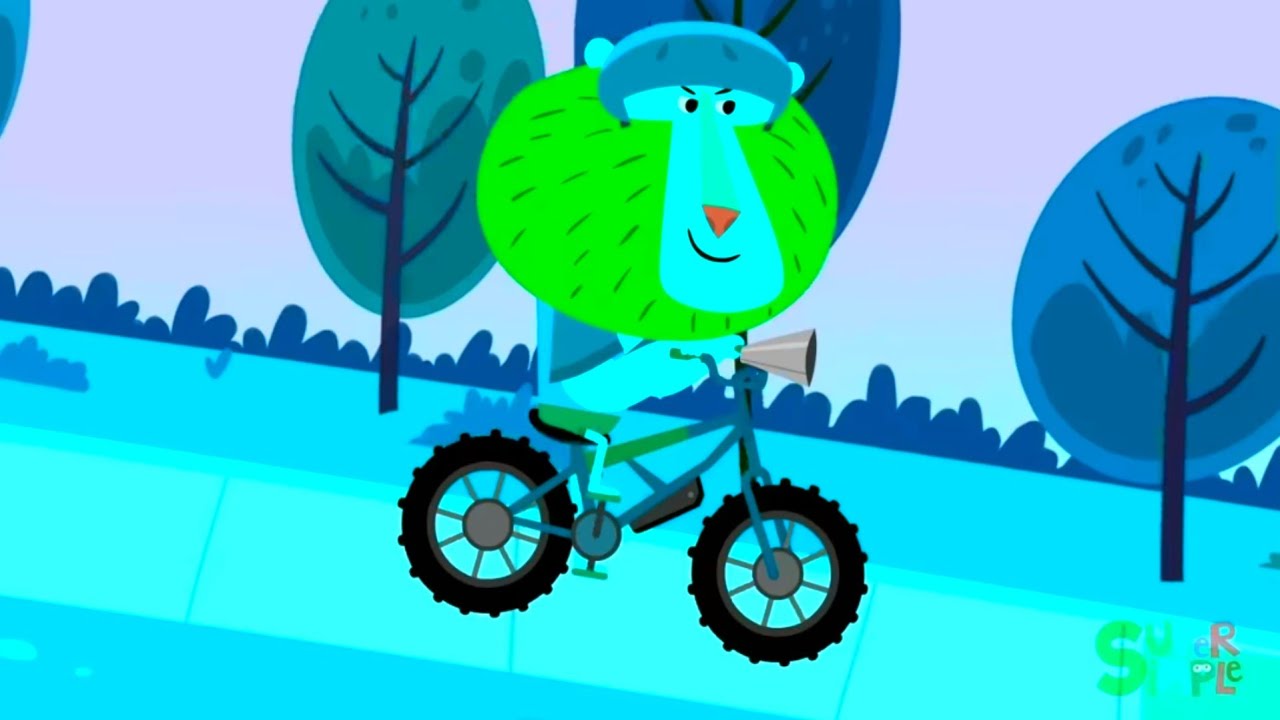 Super Simple Songs Let's Ride The Bicycle! Intro Logo Sponsored By Gamavision Cuspo Effects