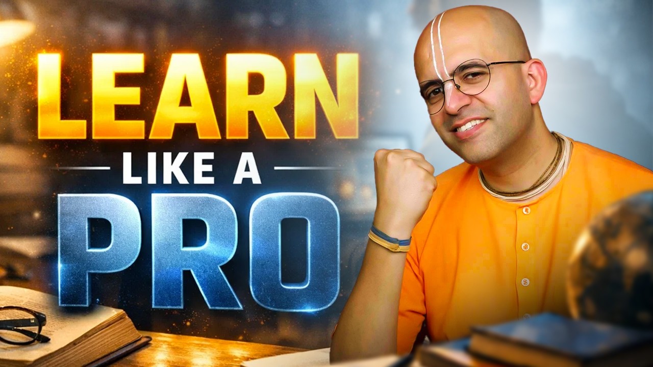 Learn Like a Pro || HG Amogh Lila Prabhu