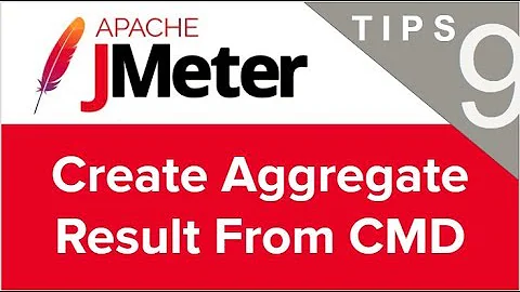 JMeter Beginner Tutorials | Tips n Tricks 9 💡 How to Create Aggregate Result csv from command line