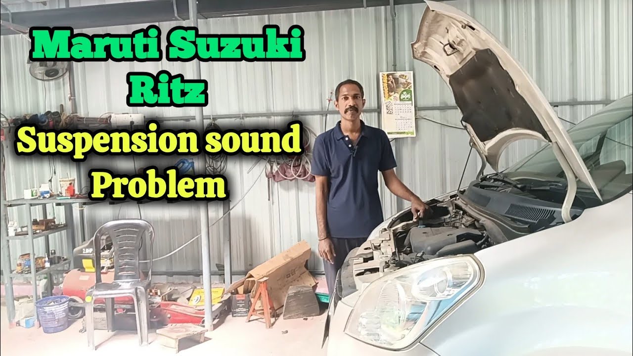 maruti Suzuki Ritz suspension sound - YouTube