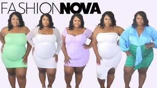 MY VERY 1ST FASHION NOVA CURVE TRY ON HAUL ⎮ SIZE 16/2XL⎮ SUMMER 2022 🌻 screenshot 4