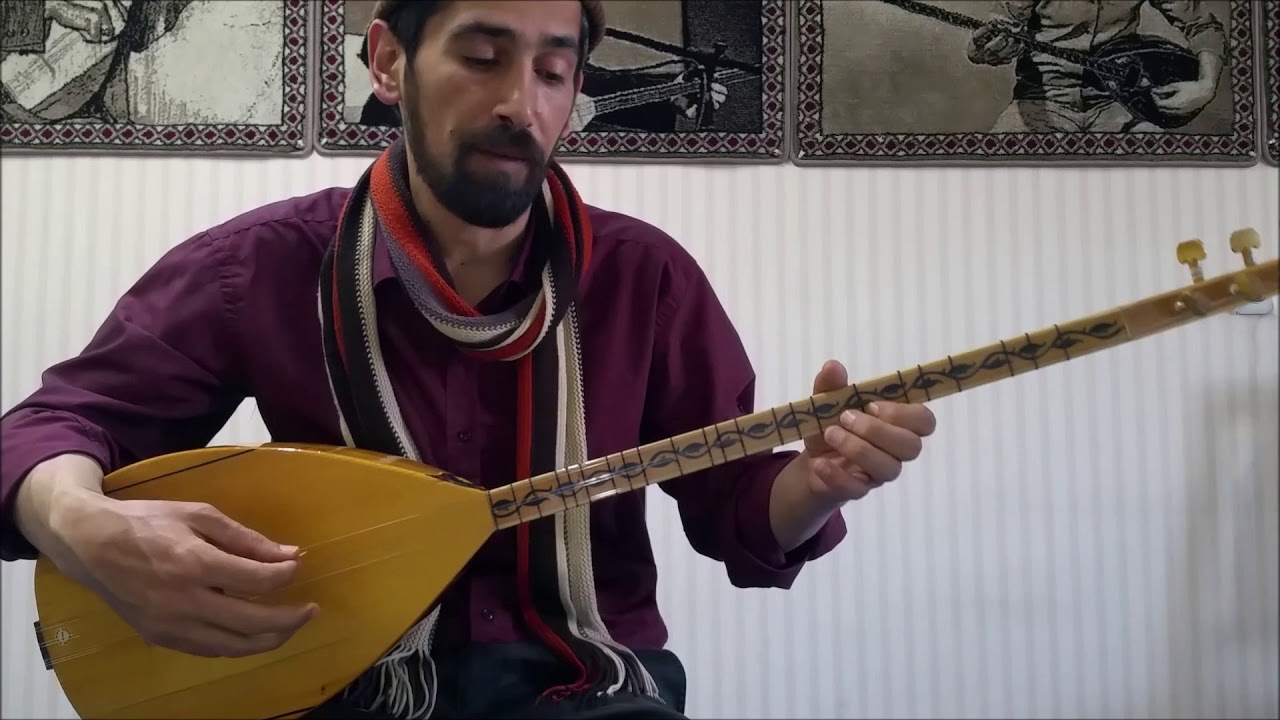 Beyaz Giyme Toz Olur Uzun Sap Bağlama Solfej Dersi- Ahmet SARI