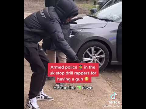 Armed Police In The Uk Stop Drill Rappers For Having A Gun Shorts