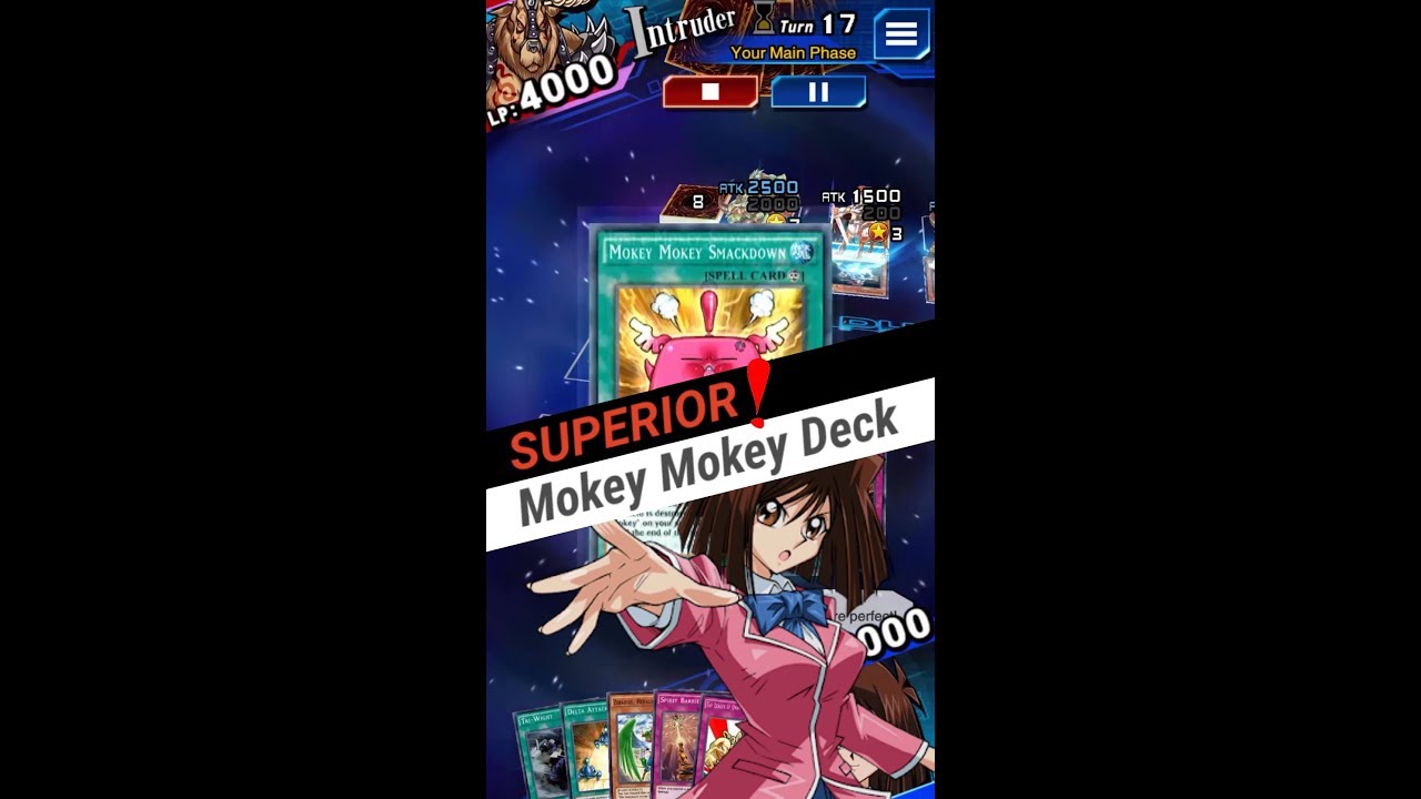 Yugioh Duel Links - I make Superior Mokey Mokey Deck!
