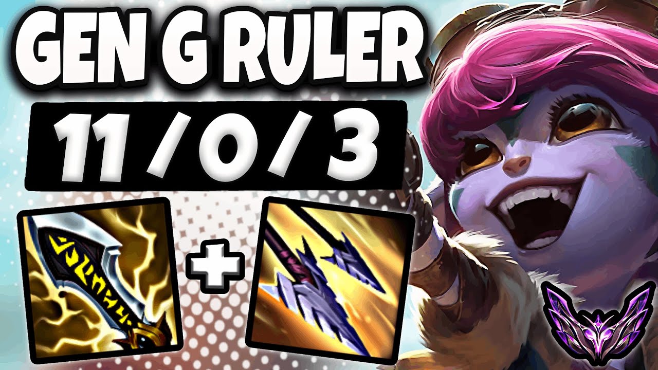 Tristana vs Yunara ADC [ Gen.G Ruler ] Patch 25.16 Korea Master ✅