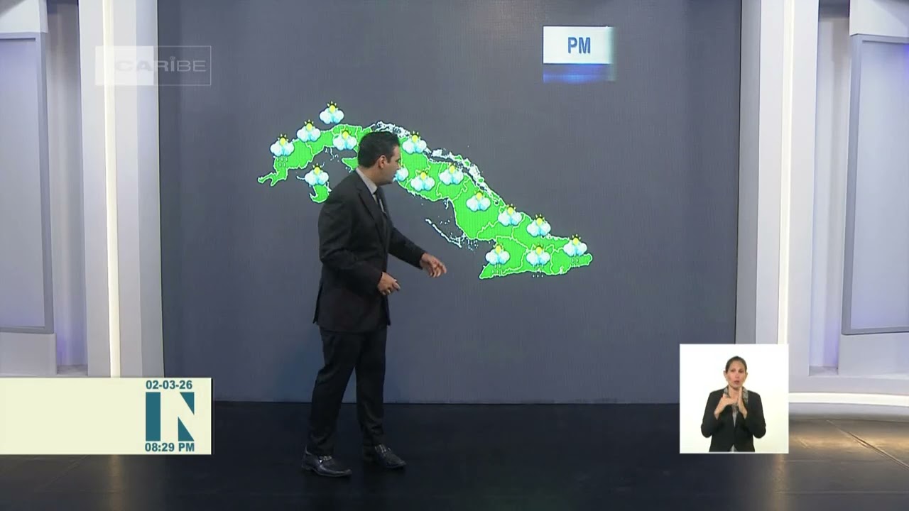 Pronóstico del tiempo en Cuba: aisladas lluvias en el interior y sur oriental