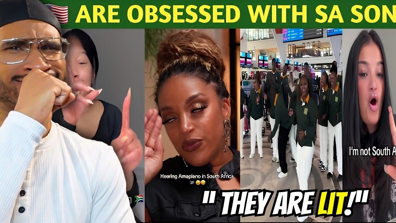 American Reacts to South African Music Taking Over the World - YouTube