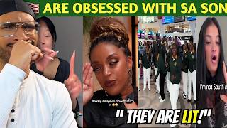 American Reacts to South African Music Taking Over the World 