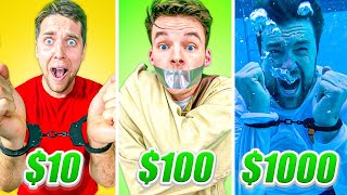 $10 vs $1,000 FIRST TO ESCAPE WINS! Ft. Ryan Prunty & Stove