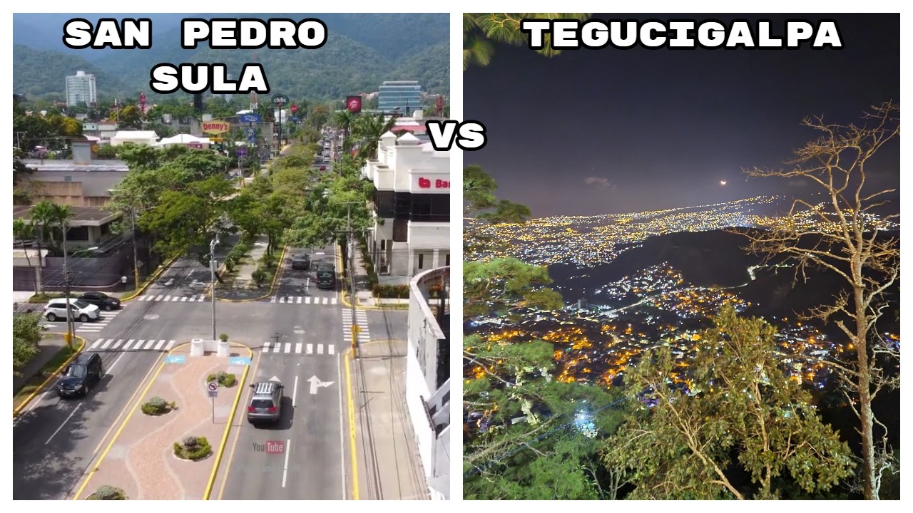 ¡Imperdible! TEGUCIGALPA😎 Vs SAN PEDRO SULA🤩 🇭🇳 Road Trips MOTOVLOGS