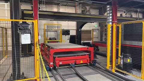 2014 Amada Automated Material Storage (AMS) Load/Unload System Model AMS 3015 EX - Auction