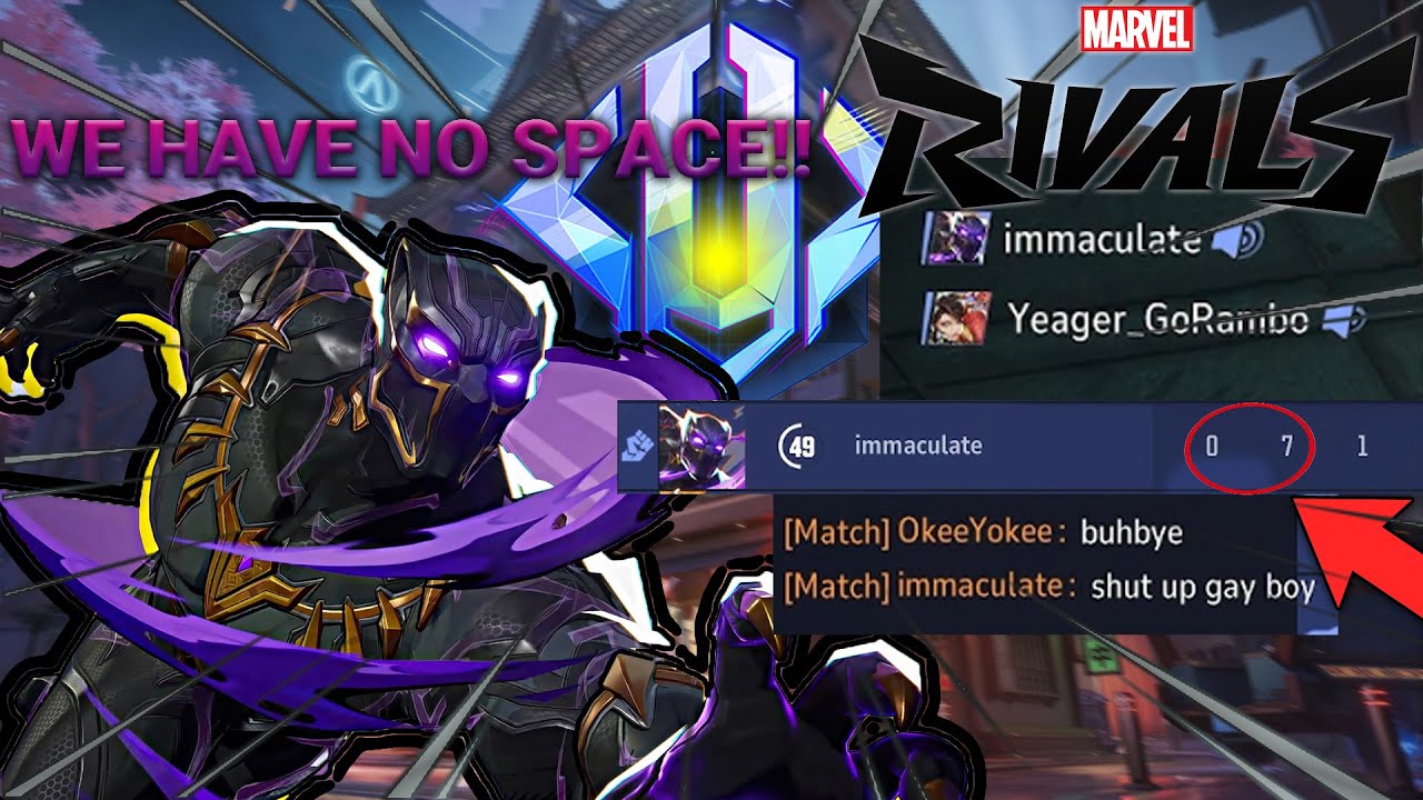 Diamond lowkey worse than plat tbh | Marvel Rivals - YouTube
