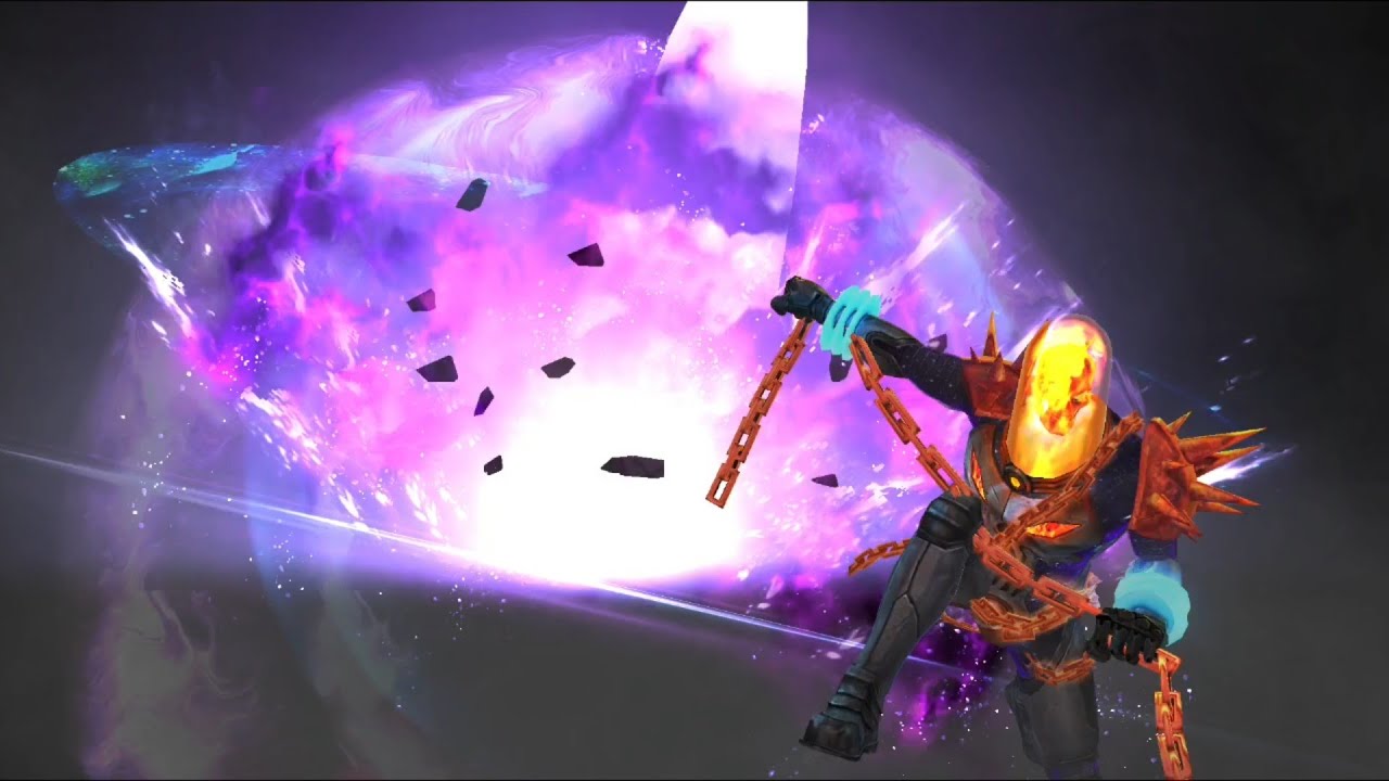 Marvel Future Fight || Cinematic T3 Punisher || Cosmic Ghost Rider Uniform