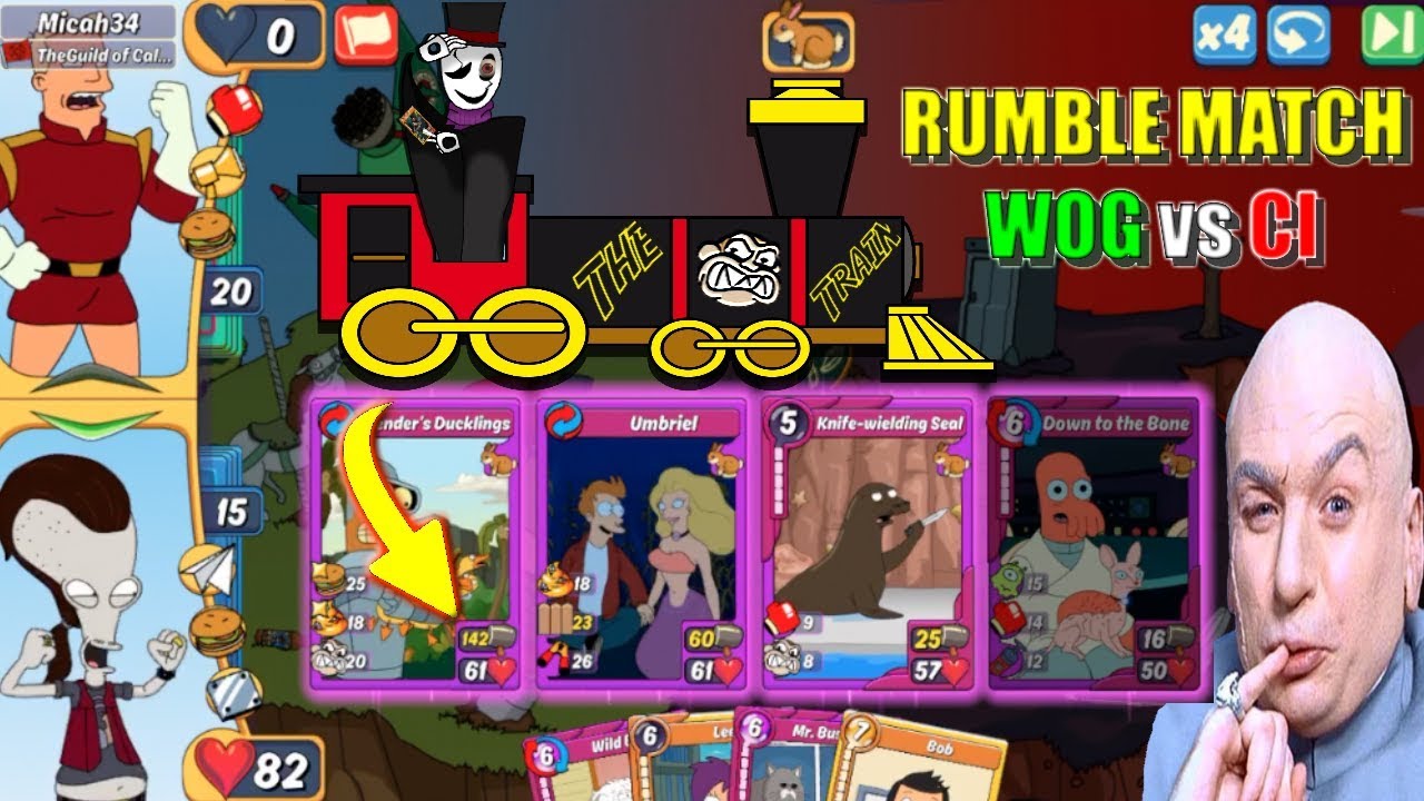 All Aboard the Craze Train! (RUMBLE GAMEPLAY) | Animation Throwdown ...