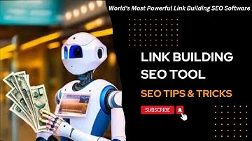 World’s No. 1 Backlinks Creater Tool  | Link Building SEO Tool | Money Robot in Free With My Tricks