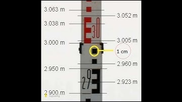 How to Read Barcoded Staff Reading in leveling #digital #level #surveying #autolevel #technology