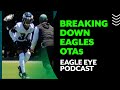 Defensive backs shine in ota observations  eagle eye podcast