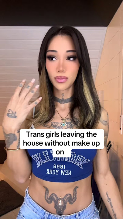 Can you relate ? 🥲 #pov .Trans girls leaving the house without make up on