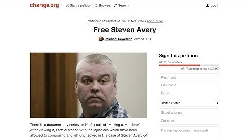 Petition To Free & Pardon “Making A Murderer” Steven Avery Passes 150K