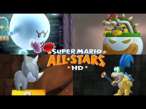 New Super Mario All-Stars HD: Super Mario World: All Bosses