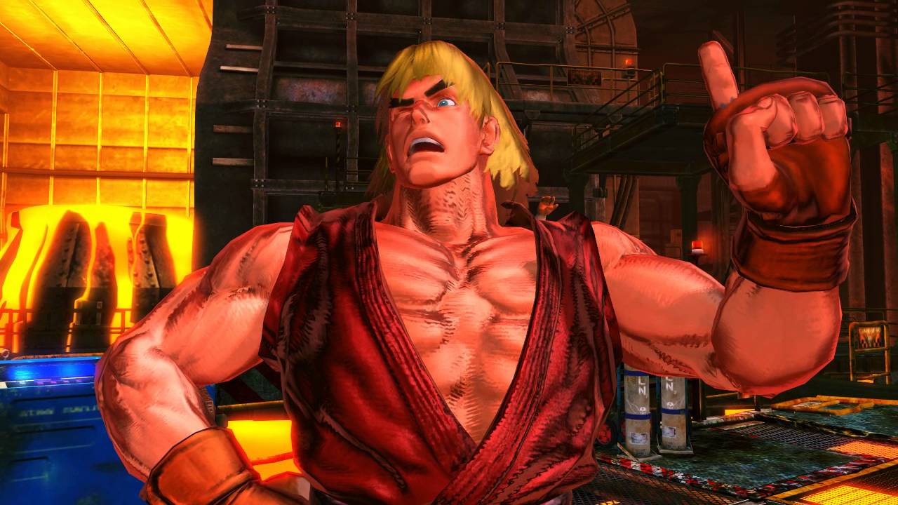 TEKKEN X STREET FIGHTER : Ryu x Ken VS Hwoarang x Jin [60fps]