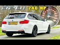 BMW 320i F31 | Stock vs Powerbox 100-200 &amp; TOP SPEED POV