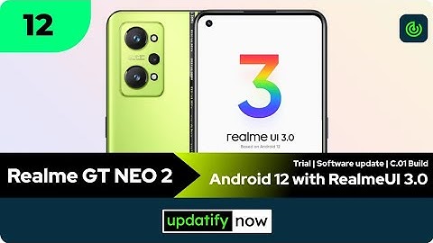IN NEPAL ||REALME gt Neo 2 Android 12|Realme ui 3.0 Feb 18||Update...