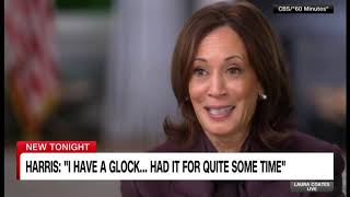 Details Kamala Harris talks about her Glock News