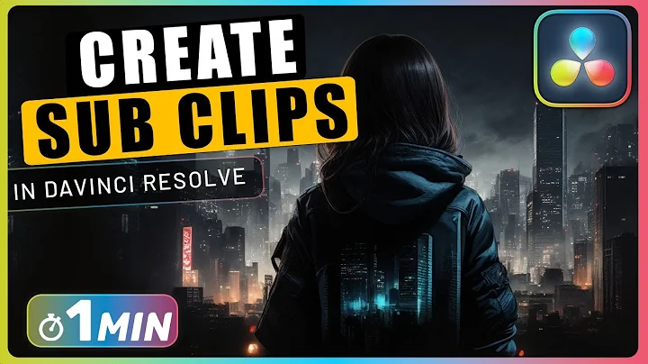 How to Create SUB CLIPS in DaVinci Resolve