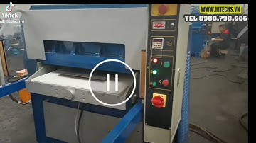 Máy cắt dập thủy lực, tạo hình foam, mút, vải, Hitechvn 0908790686