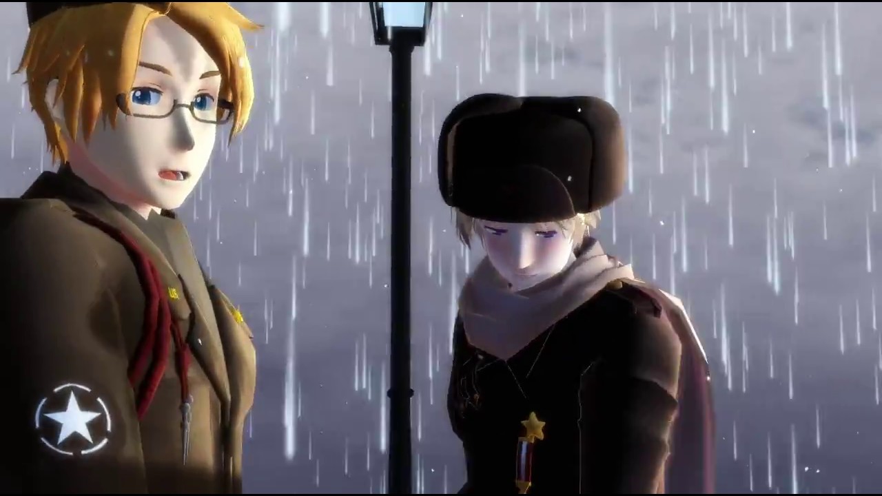 [MMD][APH/Hetalia] No title [America & Russia]