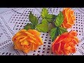 DIY  Três técnicas diferentes de montagem de rosas de E.V.A . confira