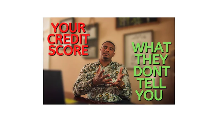 WHAT THEY DON'T TELL YOU ABOUT YOUR CREDIT SCORE! ...