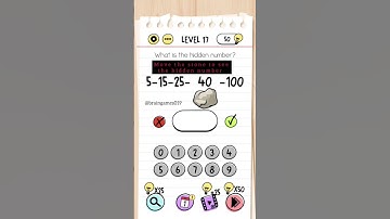 Brain Test |Level 17|What is hidden number?|Solution|Solve|Answer|Shots related to Brain test games.