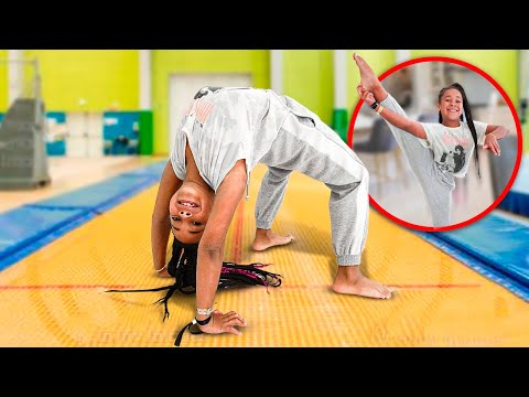 GYMNASTICS Moves for Beginners | Cali's Playhouse