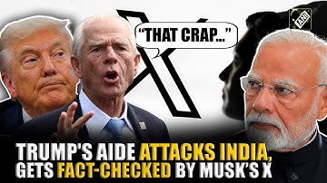 Enkele uren na Trumps bewering over een speciale relatie valt Navarro India aan en wordt door Elo...