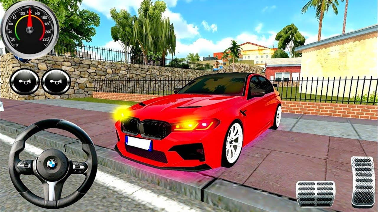 Modified BMW M5 Car Driving Game 2026 - BMW Drift & Park Simulator Android Gameplay