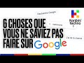 6 astuces  essayer sur tes recherches google l le tuto techno l konbini