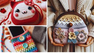 Ideias de design de BOLSAS de crochê | A Arte em Crochê #aarteemcroche #croche #tricotado
