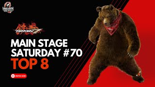 Tekken 7 | Top 8 | VSB Main Stage Saturday #70 | Feat. Morph, OogerBooger, Chen(FP), Process