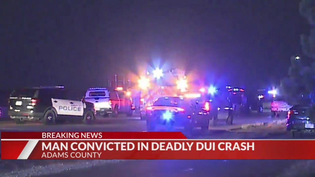 Man convicted in DUI crash that killed 2 in 2020 - YouTube