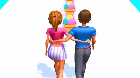 Date Rush 👩🏼‍❤️‍👨🏽  💚  All Levels Gameplay Android, IOS #1 🎮