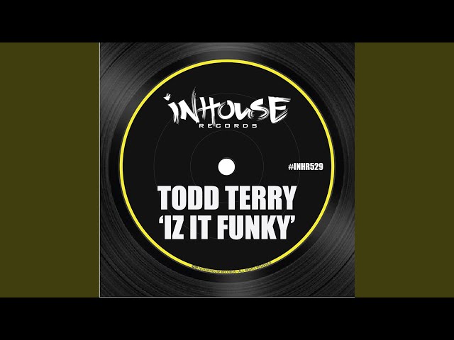Todd Terry - Iz It Funky