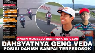 Taktik Detik Akhir Veda Buat Danish Terpental Timingscreen Sdanai Error Menjawab Tantangan Mugello